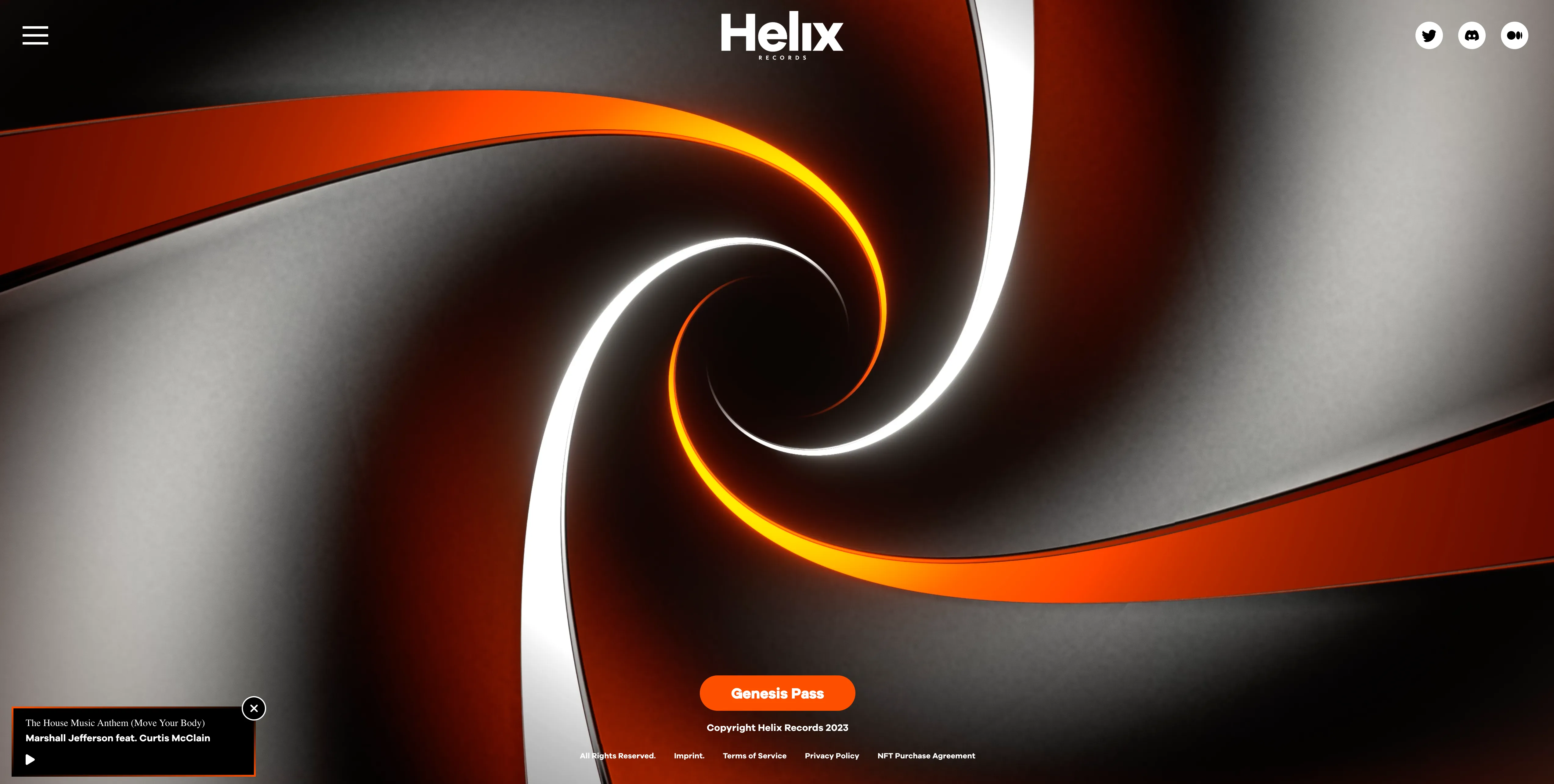 Helix Records screenshot